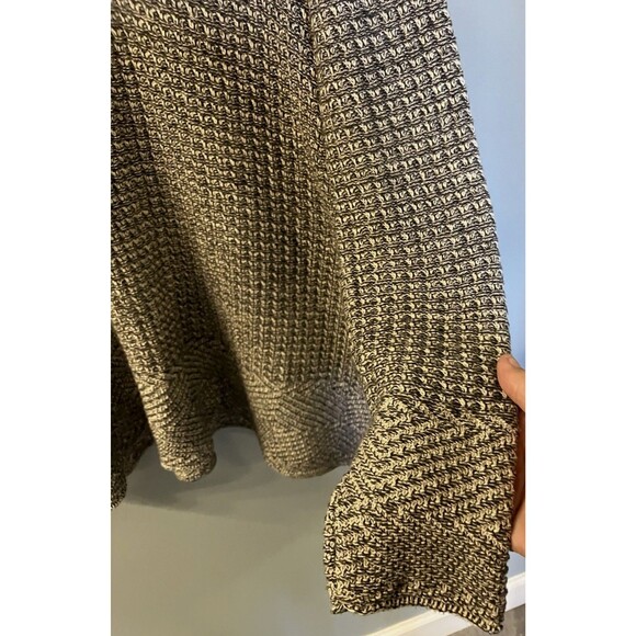 Eight Eight Eight Cowl Neck Tunic Sweater Black/White Size Small - Picture 6 of 7